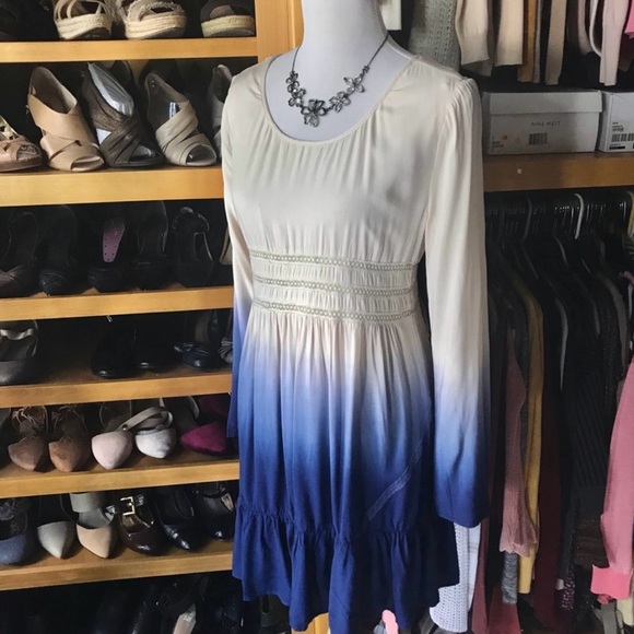 BLU PEPPER NWT $68 tie dyed baby doll dress - Picture 2 of 4